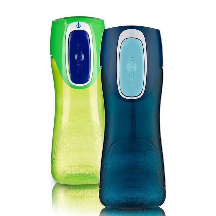 Trekker Kids Water Bottle with AUTOSEAL® Lid, 14oz, 2-Pack P8