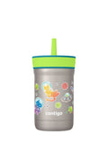 Kids Leighton Spill-Proof Stainless Steel Tumbler with Straw, 12oz O9