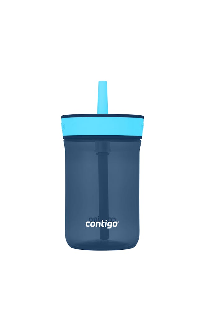 Kids’ Leighton Straw Tumbler with Spill-Proof Leak-Proof Lid, 14oz K6